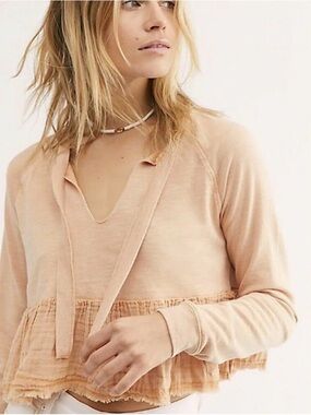 Free People Sweet Jane Pullover Top